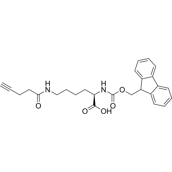 Fmoc-D-Lys(pentynoyl)-OH 2576508-18-2